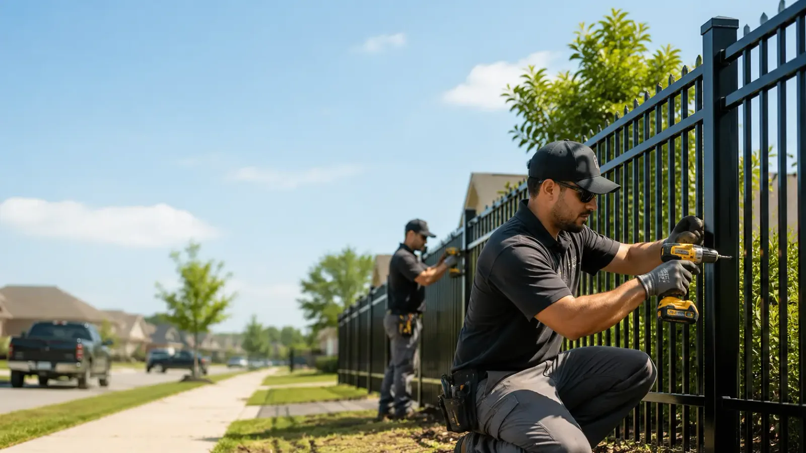 Metal Fence Installation in Willisville, IL